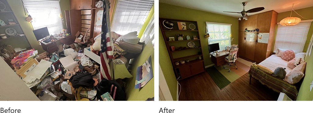 Office/Guest Bedroom Organization