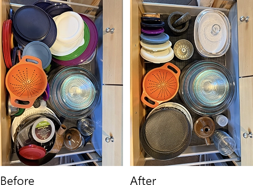 Kitchen Drawer Organization